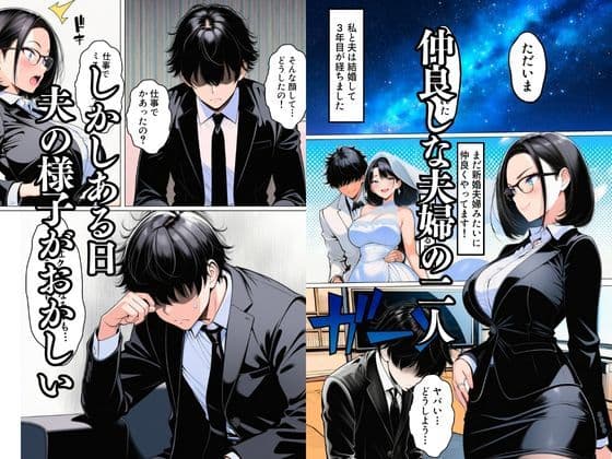 夫のミスを庇うために美人妻は部長のデカチンで子宮イキする話 サンプル 1