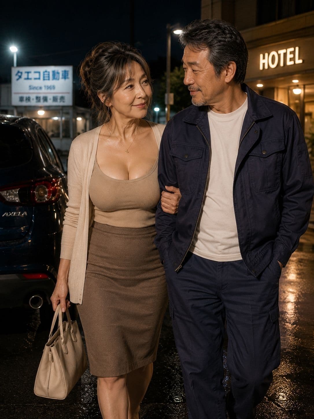 妙子（タエコ）と弘（ヒロム）14  車屋のタエコさん  それは買い物の帰り道だった サンプル 3