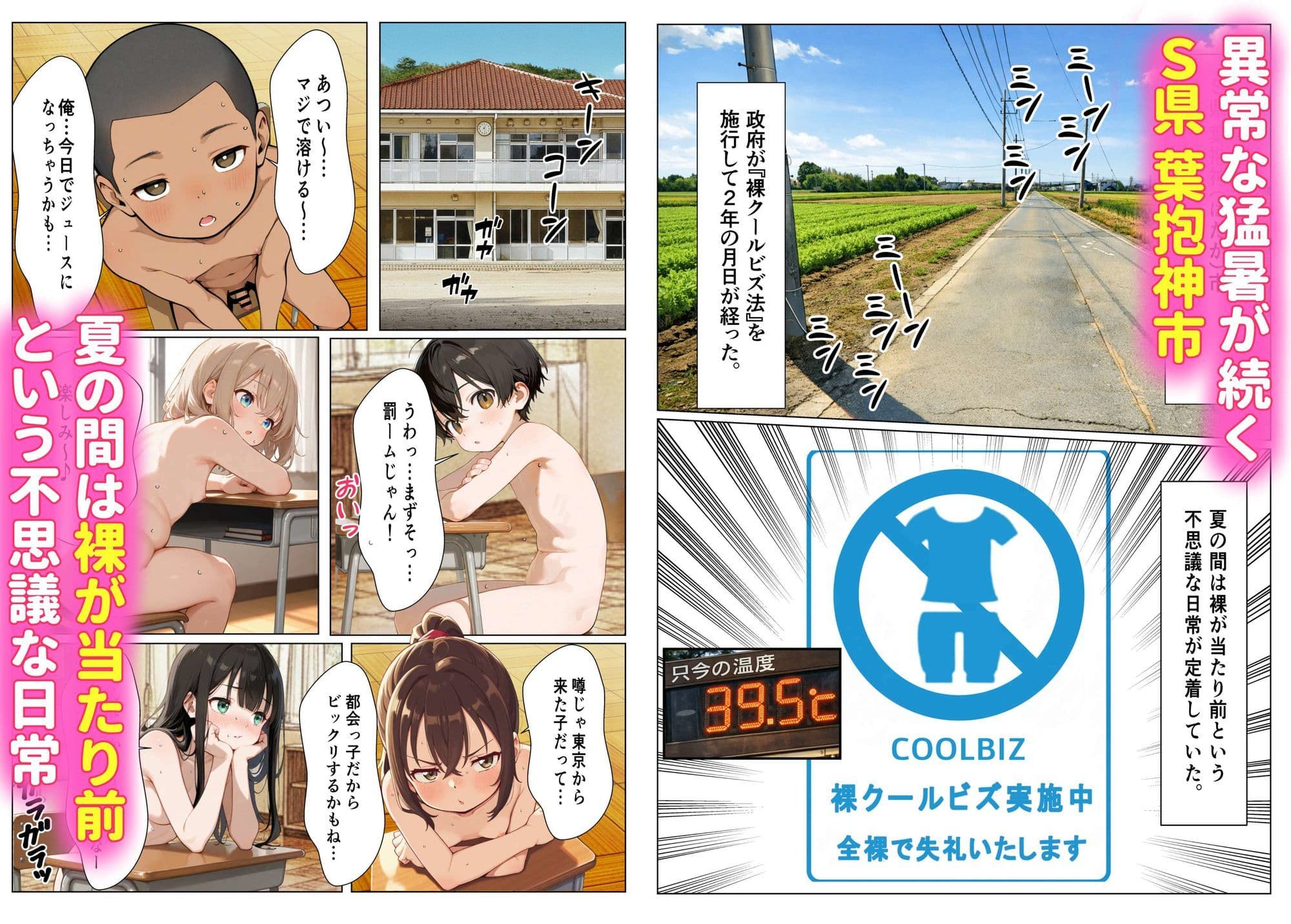 S県H市 裸クールビズ1＆2 合本版 サンプル 1