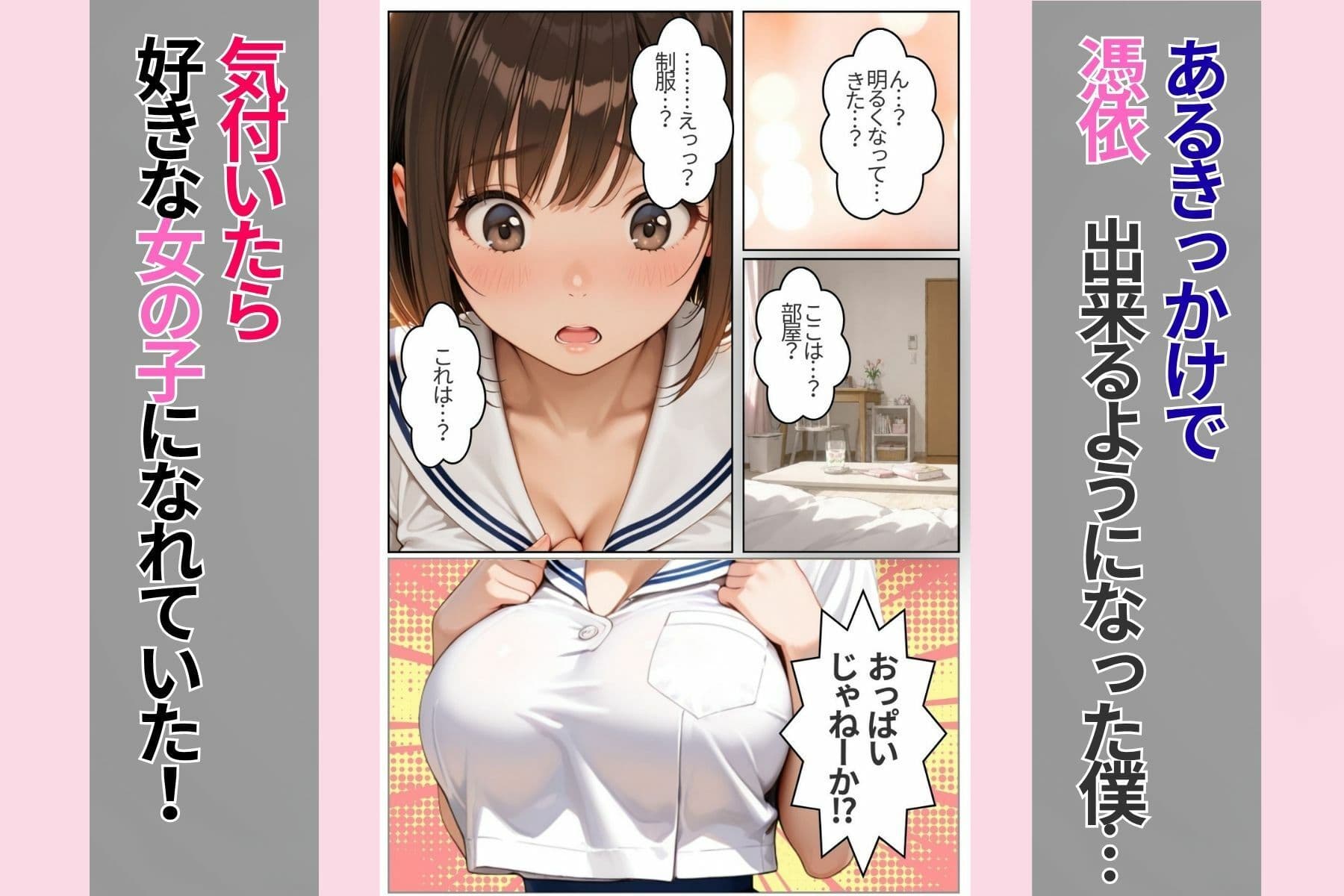 好きなクラスメイトに憑依したのでオナニーしてセックスもする! サンプル 2