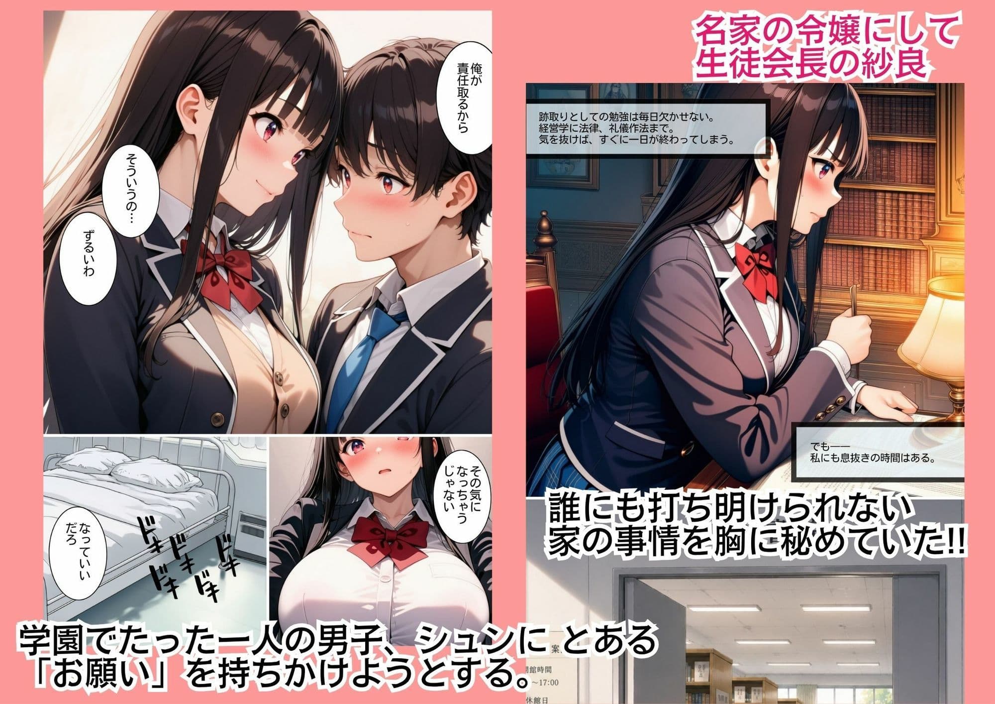 俺だけ男子の種付け共学デビュー！〜ギャルとお嬢様は処女のくせにめちゃくちゃエロかった〜 サンプル 6