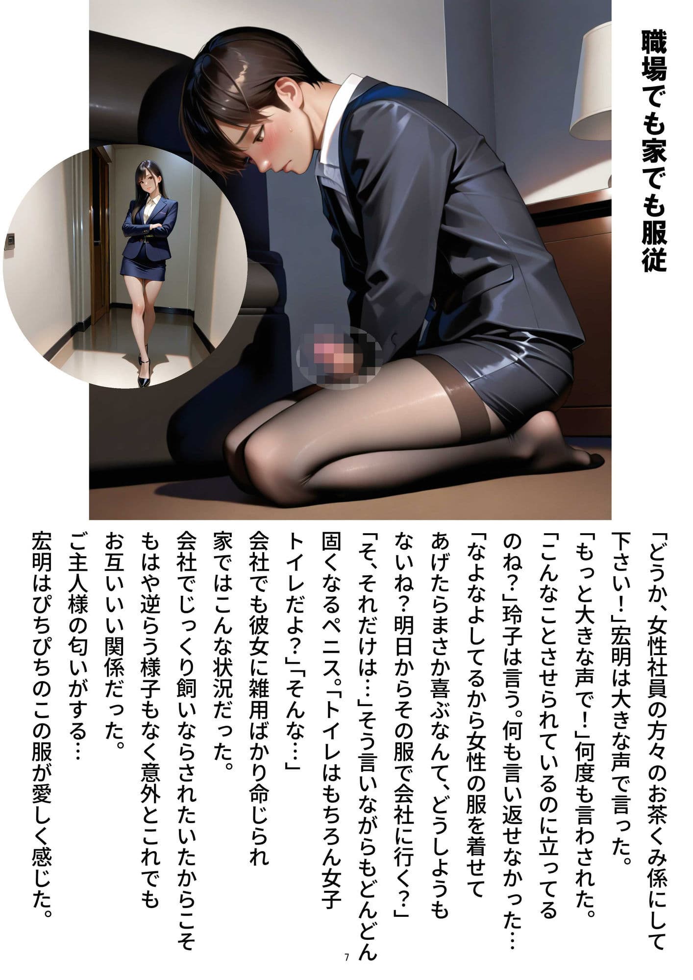 ご主人様の日常 僕は彼女の下僕です  〜S女性に支配される女装M男の主従生活〜  VOL.3 サンプル 2