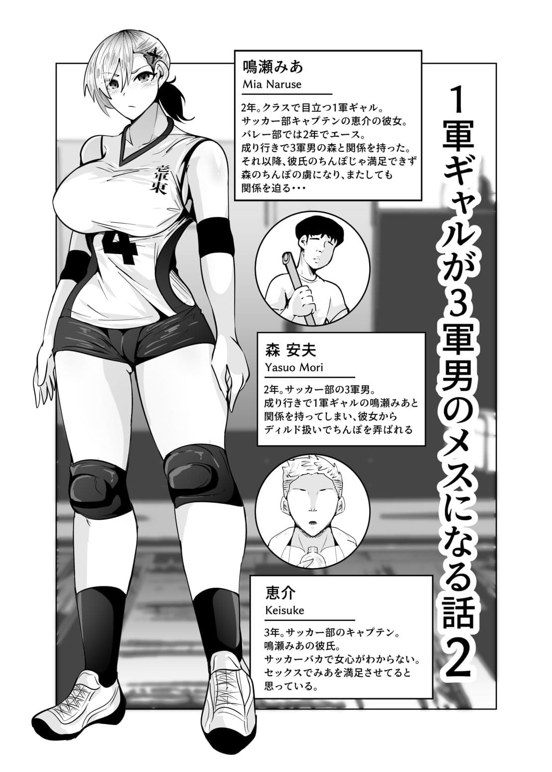 1軍ギャルが3軍男のメスになる話2 サンプル 2