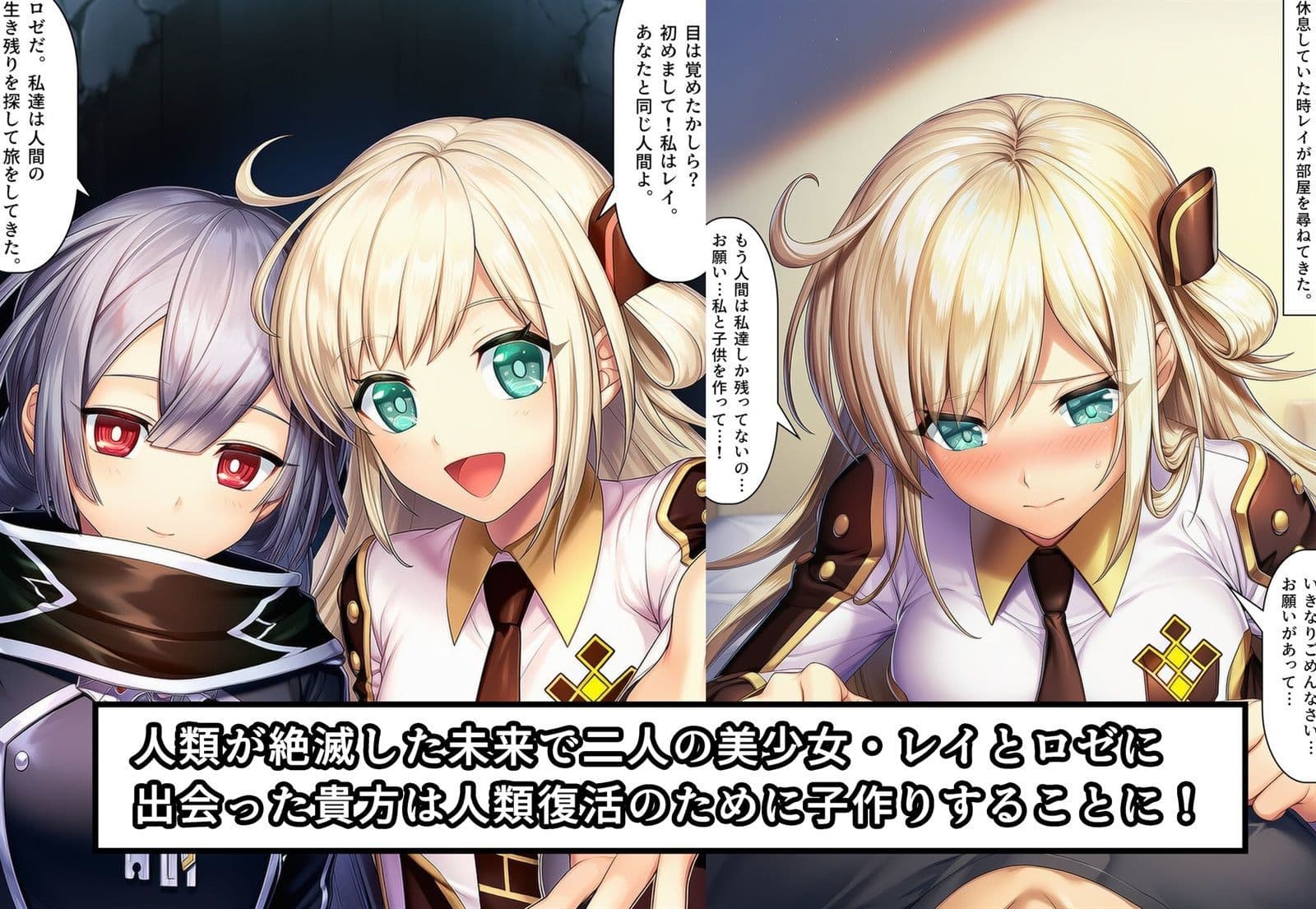 レイとロゼと子作り性活！ サンプル 2