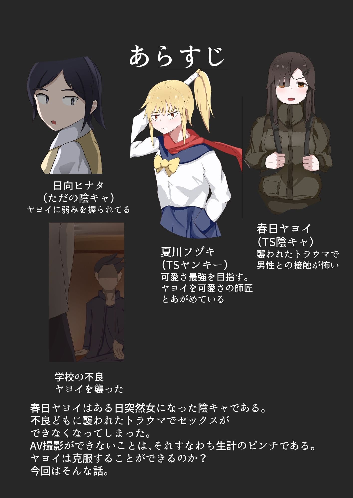 TS陰キャとトラウマ克服青空エッチ サンプル 2