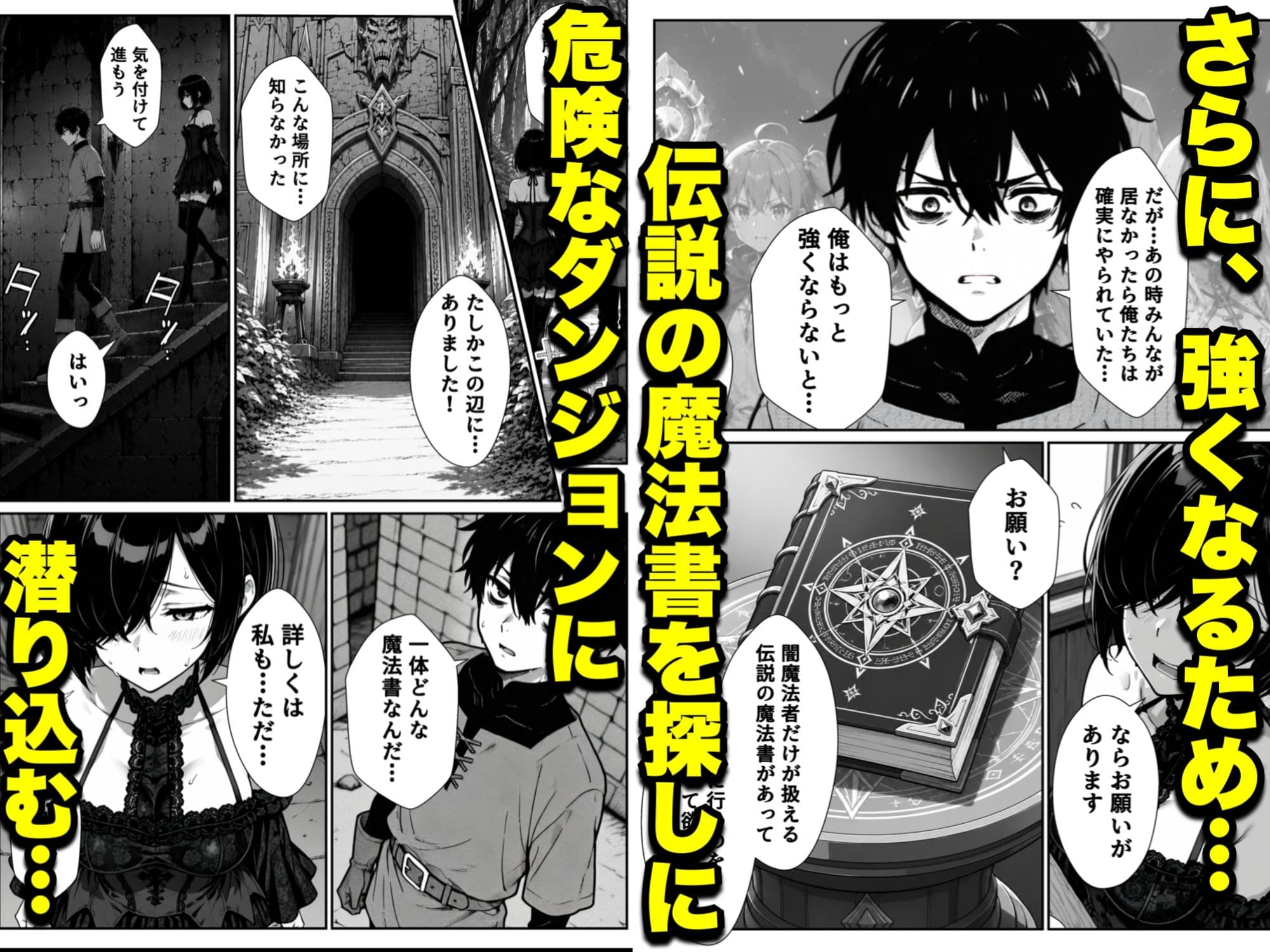勇者パーティに処刑された闇魔法使いの俺は、EXスキル【時間牢獄】に目覚め、殺すより残酷な復讐をすることにした3〜妻を蘇らせる代償は、最愛の妻を裏切ることでした〜 サンプル 3