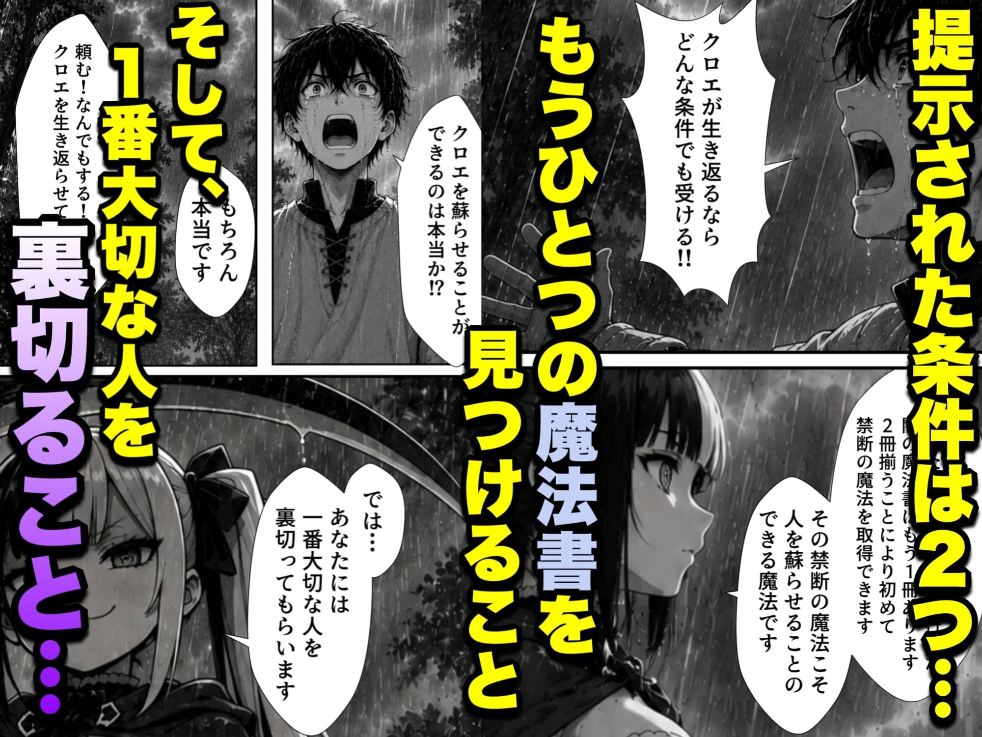 勇者パーティに処刑された闇魔法使いの俺は、EXスキル【時間牢獄】に目覚め、殺すより残酷な復讐をすることにした3〜妻を蘇らせる代償は、最愛の妻を裏切ることでした〜 サンプル 7