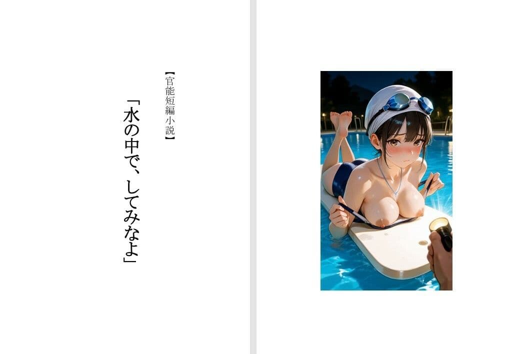【本格短編官能小説】エロティック・ミステリー 水の中で、してみなよ サンプル 1