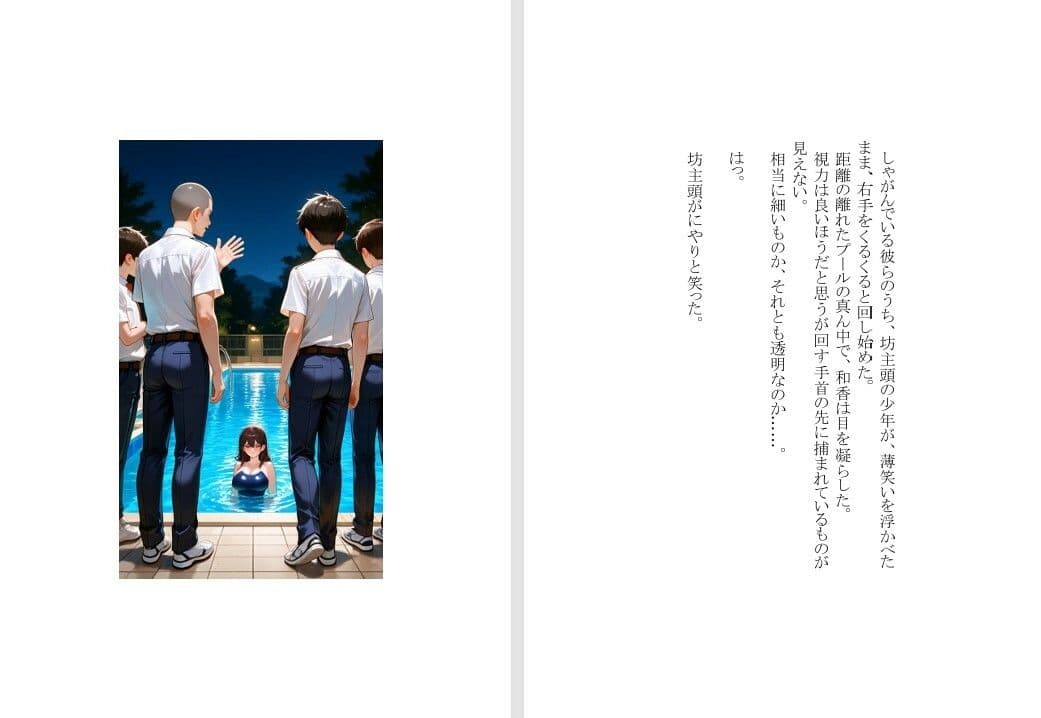 【本格短編官能小説】エロティック・ミステリー 水の中で、してみなよ サンプル 5