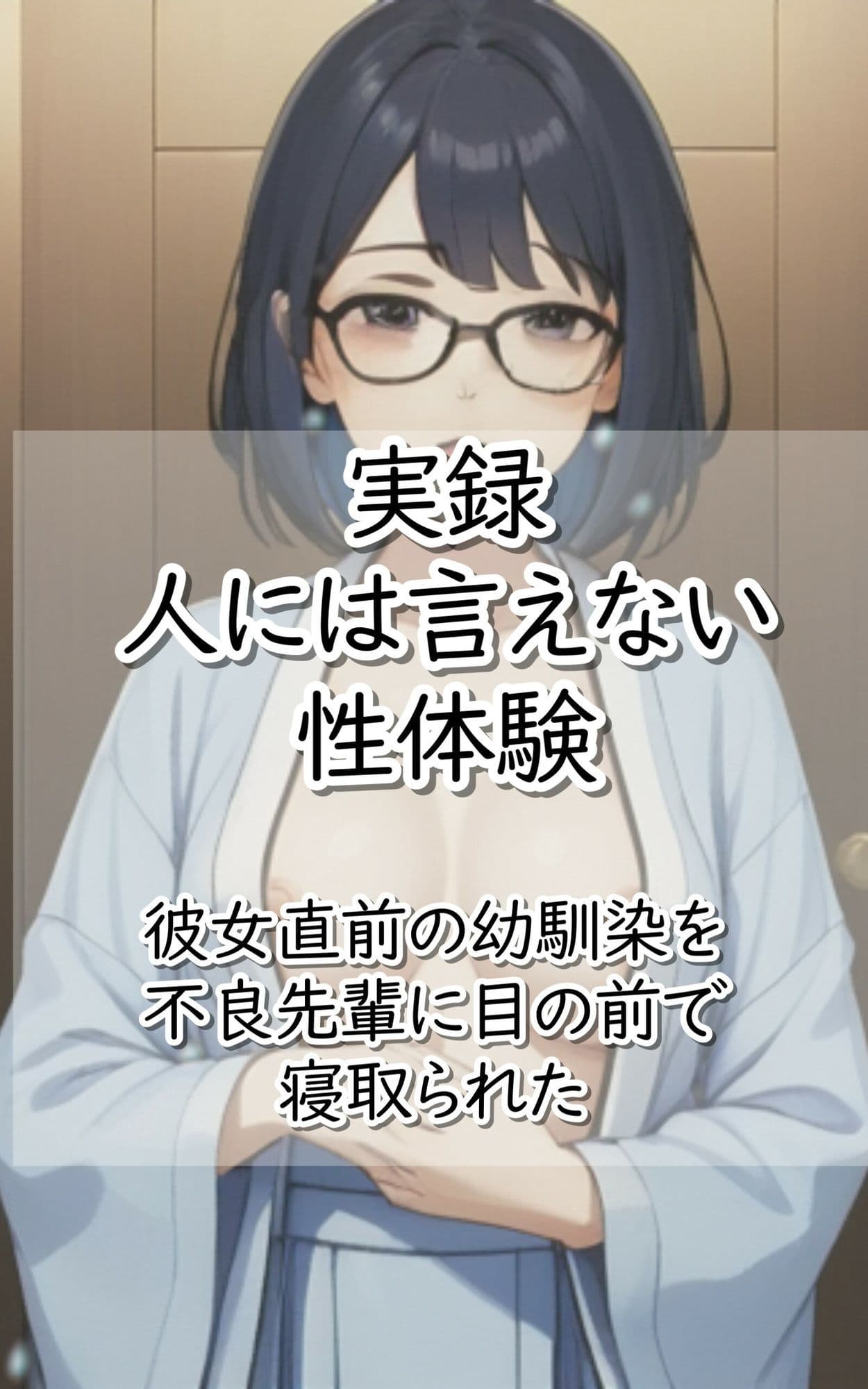 実録！人には言えない性体験  彼女直前の幼馴染を不良先輩に目の前で寝取られた サンプル 1