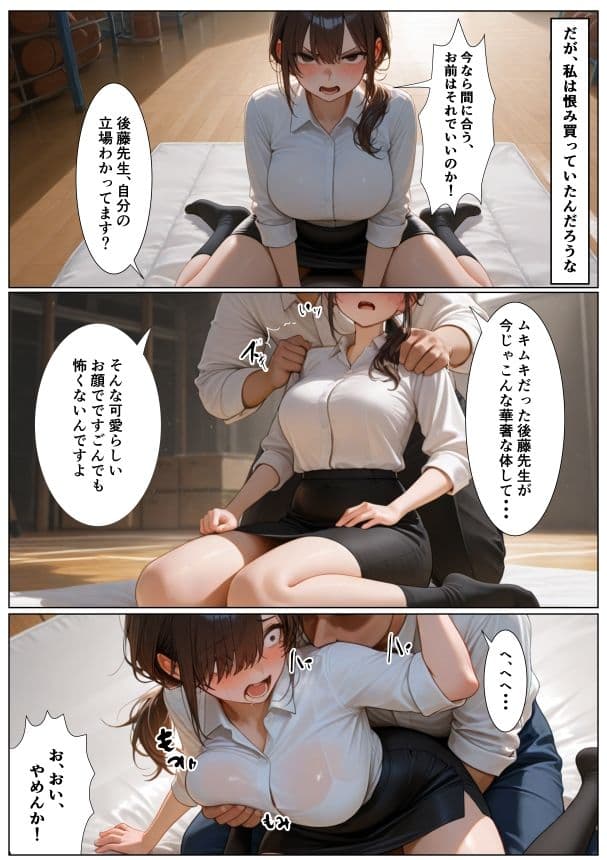 TS体育教師は・・・メスに墜ちる・・・。 サンプル 4
