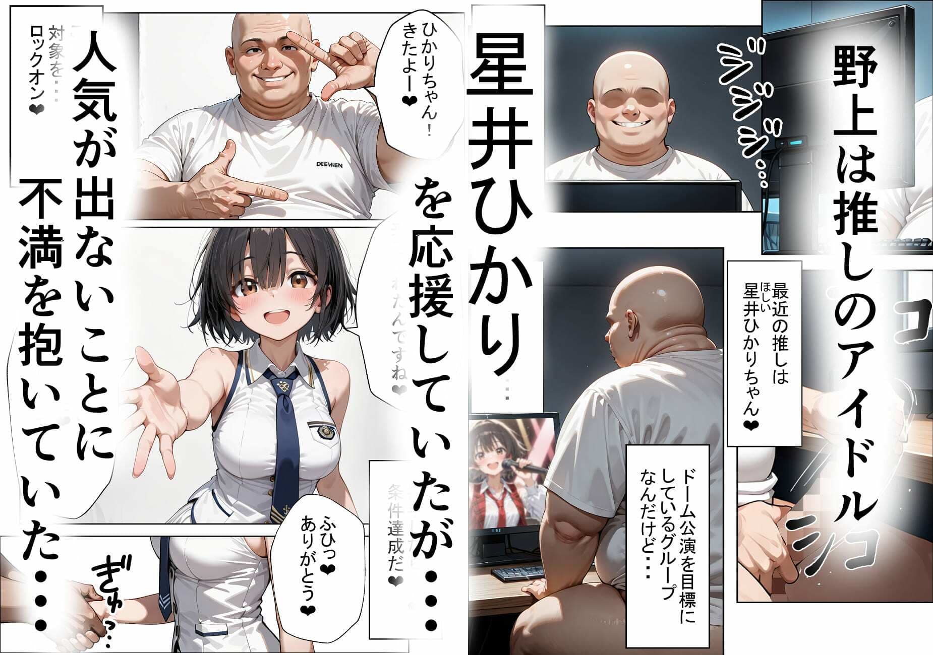 アイドル排泄  推しアイドルを人格排泄、夢を叶えます サンプル 1