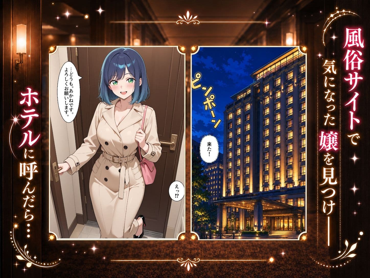 扉を開けたらあ〇ねが立っていた サンプル 1