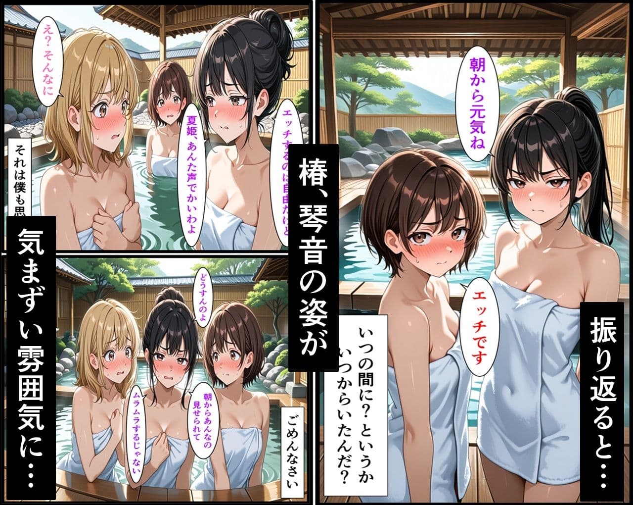 無防備すぎる同級生に、理性が追いつかなかった話 第15話「忘れられない温泉旅行」 サンプル 5