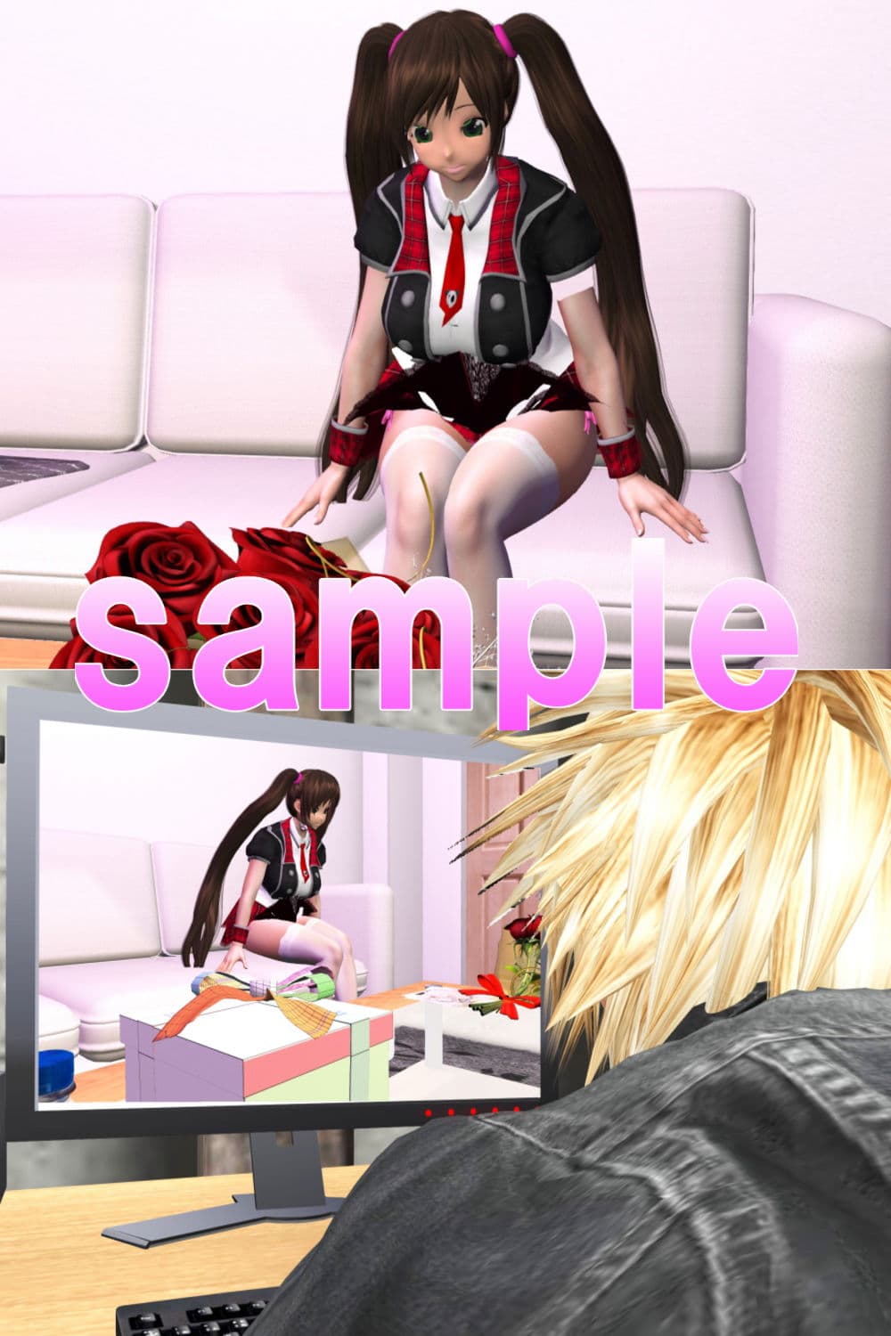人気アイドルが盗撮魔の餌食でSM調教された サンプル 1