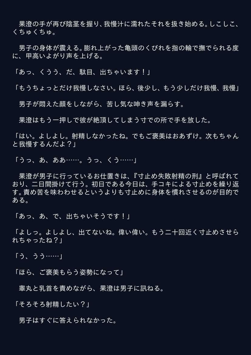 お仕置きする女の子 その7 サンプル 2