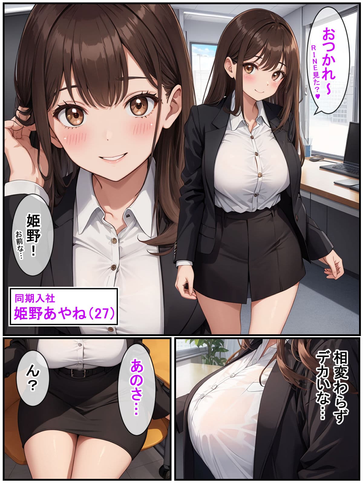 「セックス休暇」を取得して会社の後輩・同僚とヤリまくった結果 サンプル 7