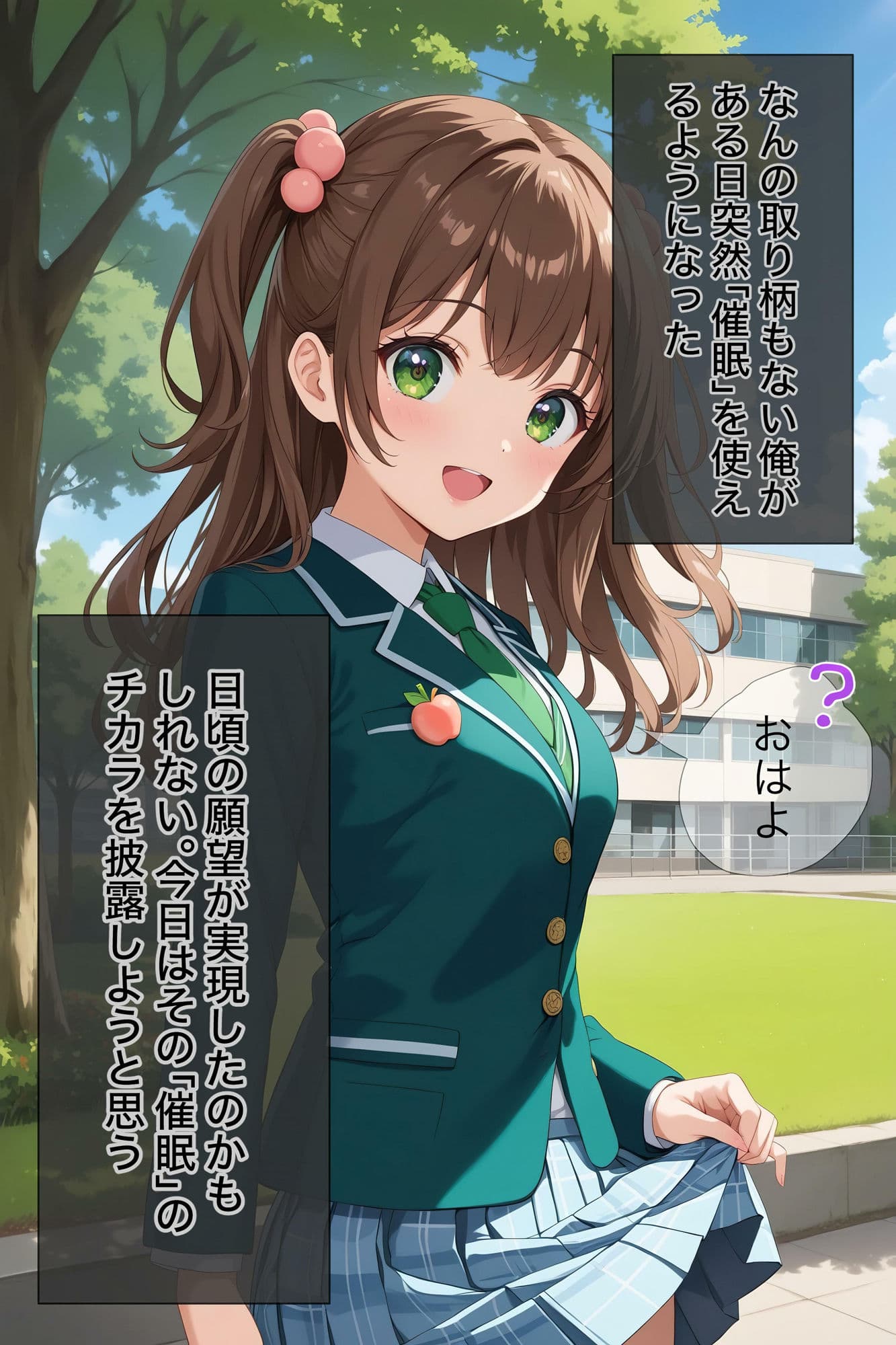 エッチな催●学園生活♪【4K高画質】 サンプル 4