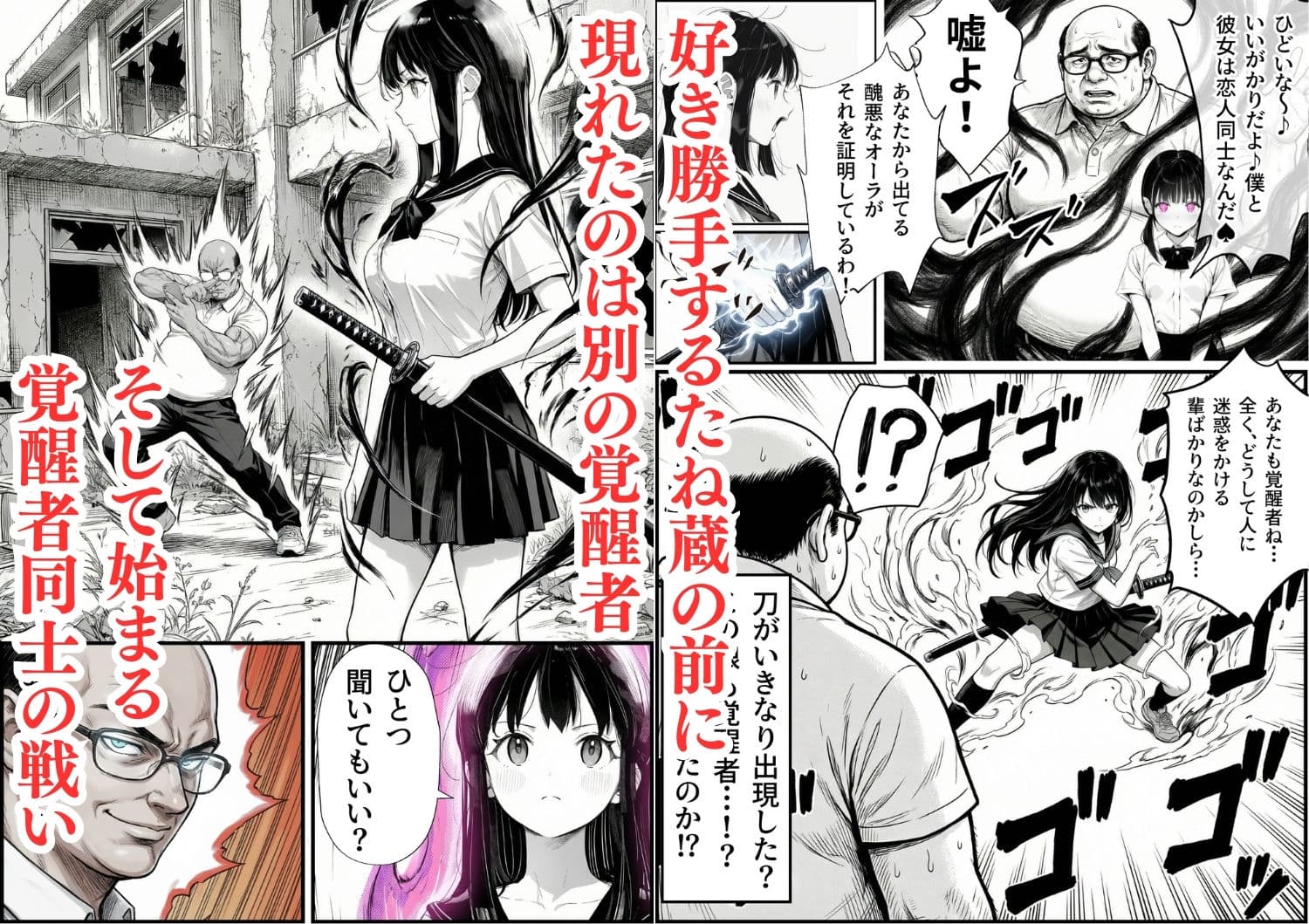 操作系チート能力に覚醒したメタボおじさんが最強スマホで美少女種付け性活 サンプル 5