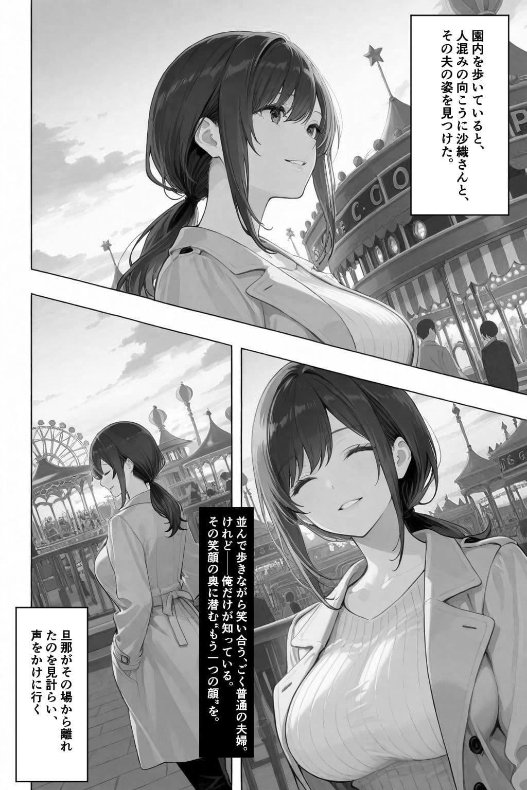 隣の奥さんハ、もう催●済ミ 2 〜遊宴地編〜 サンプル 2