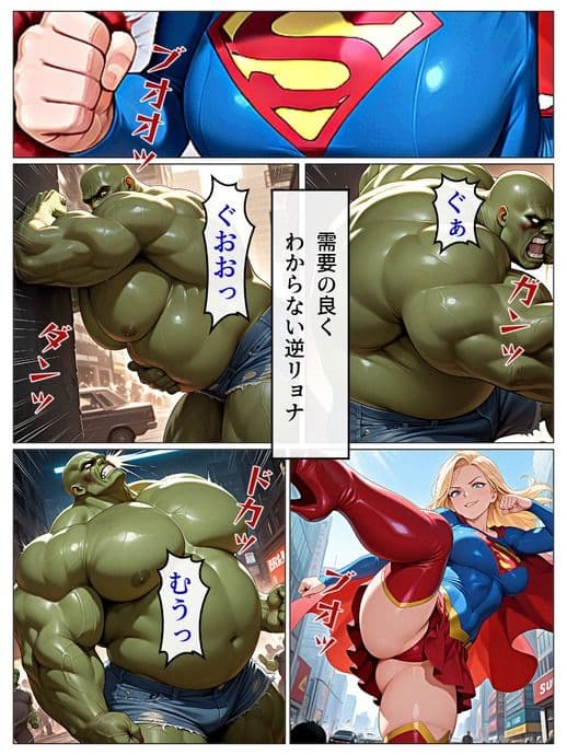 【スーパーヒロイン蹂躙-スーペリアガールver-前編】 サンプル 2