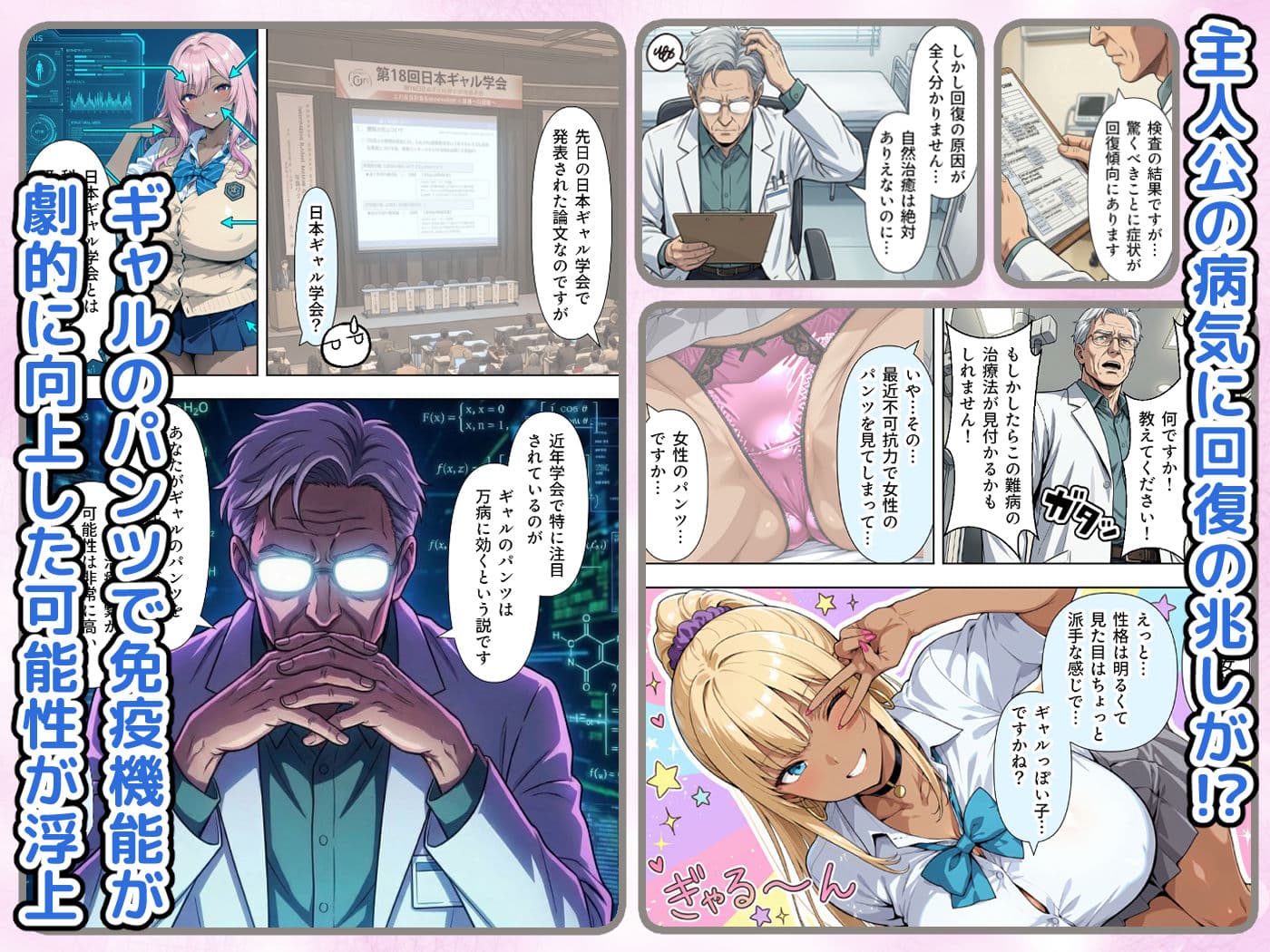 ギャルのパンツは万病に効くらしい サンプル 3