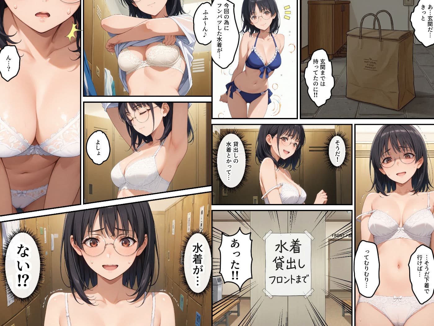 社員旅行でヌーディストビーチってバカなのか!?ー完璧新人ちゃんの失敗プラン! サンプル 2