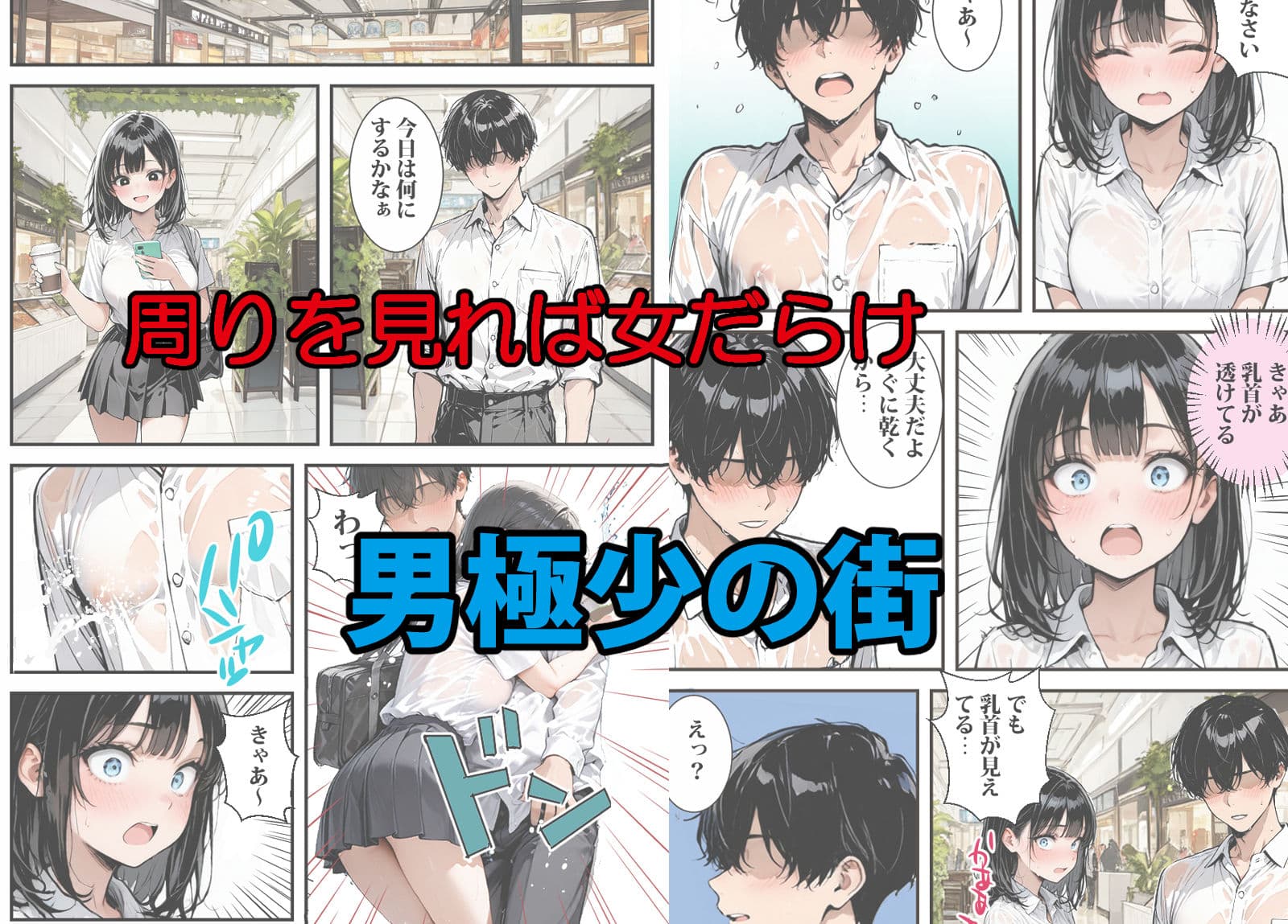 転勤した街は貞操観念逆転の街だった サンプル 2