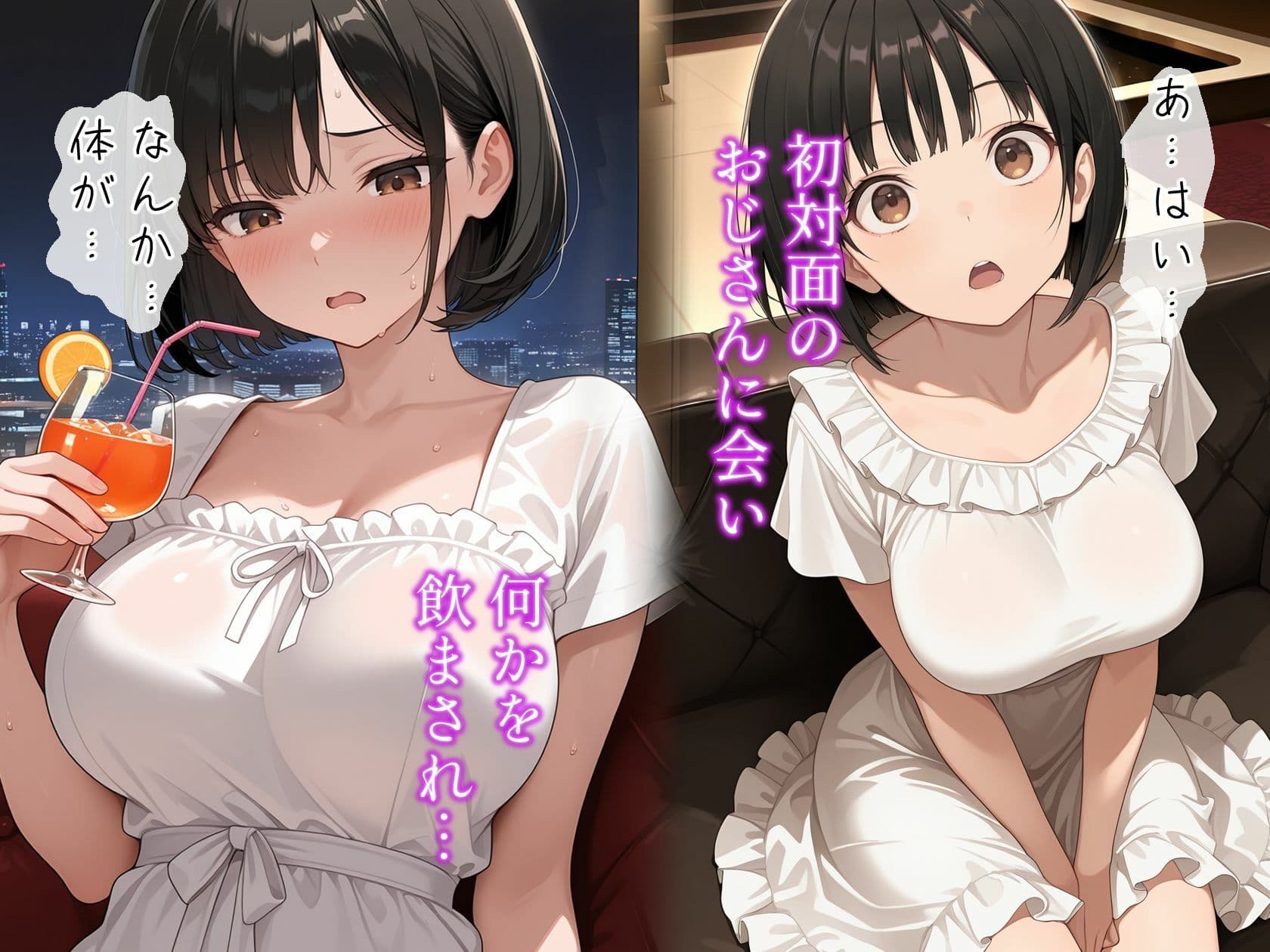 パパ活女子の‘初夜’は蜜の味〜優等生の堕とし方〜 サンプル 3