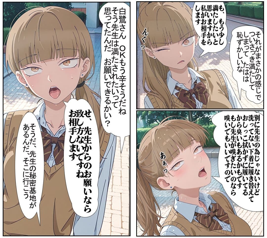 【汚パンツ女学園】第5話美女も美少女も股の香りは様々で最高に楽しめた話 サンプル 9