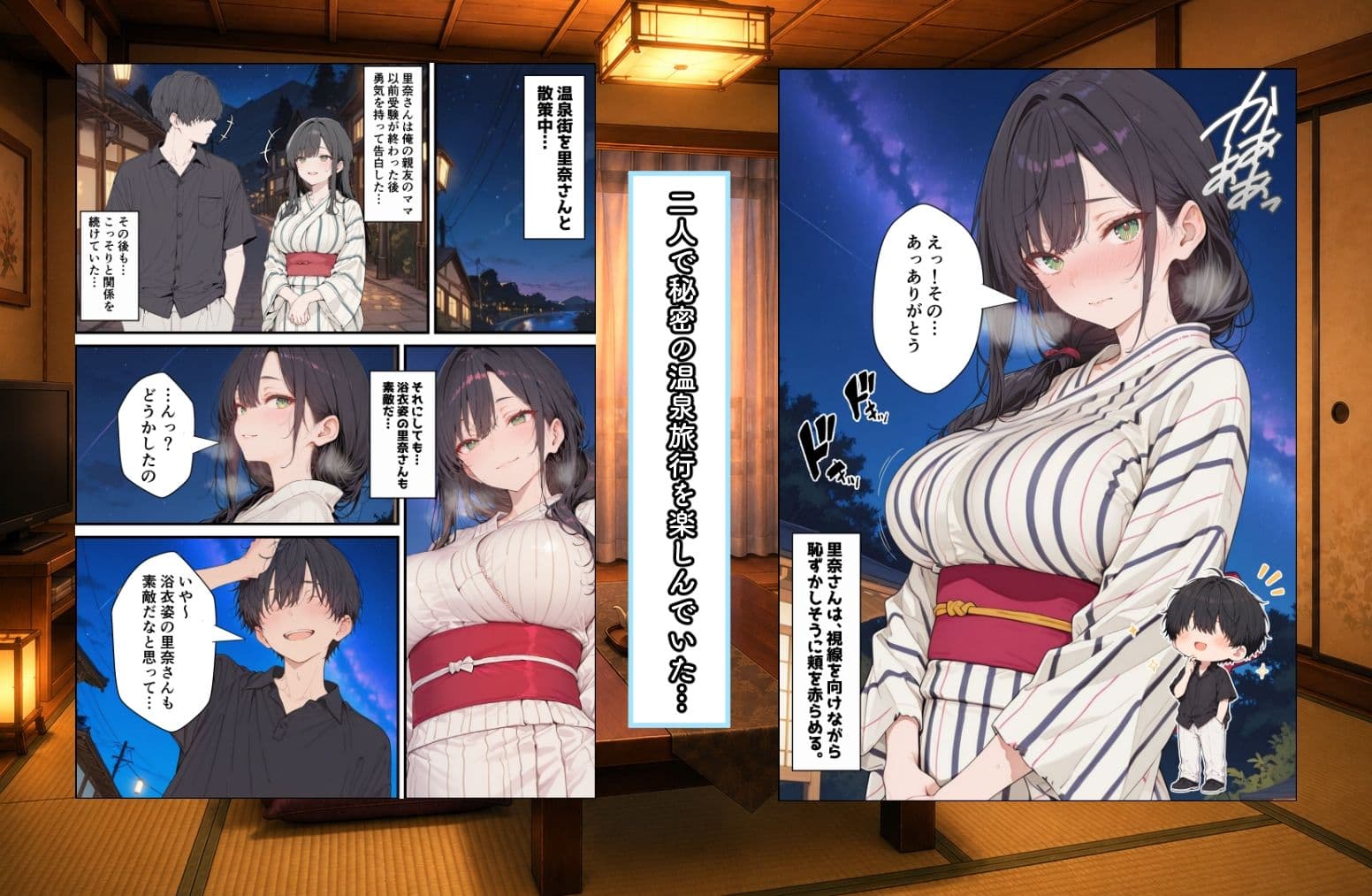 親友のママに欲情しちゃった僕は土下座して膣内射精させてもらいました 〜 秘密の温泉旅行 〜 サンプル 2