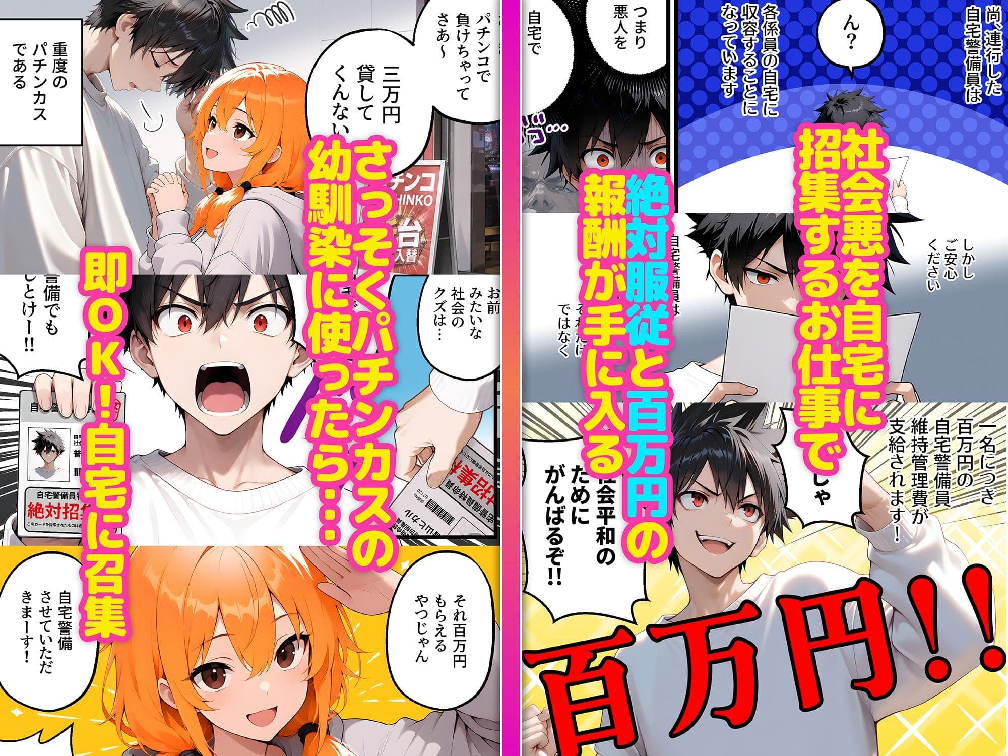 自宅警備員特命係になって悪女におしおきしてたら俺の部屋がハーレムになった件 サンプル 2