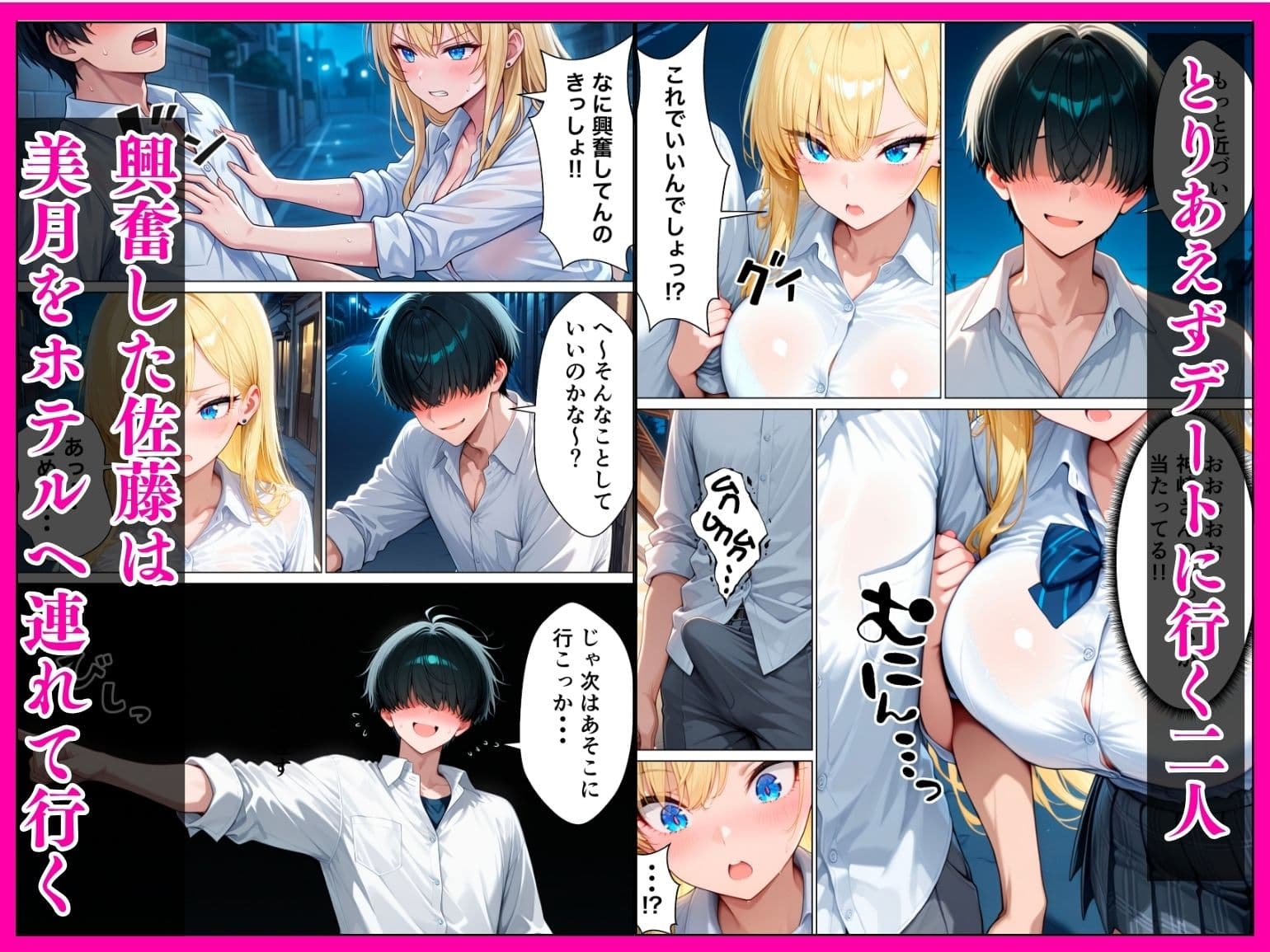 レンタル彼女を呼んだらクラスの一軍ギャルが来た話 サンプル 4